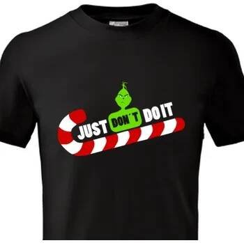 Tričko Vtipné | Dětské tričko Grinch Just do it