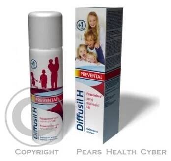 Diffusil H Prevental preventnivní spray odpuzující vši 150 ml