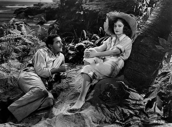 John Boles, Madge Evans - Ostrov ztroskotaných - Z filmu