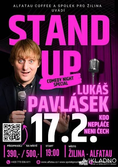 Stand-Up s Lukášem Pavláskem aneb Kdo nepláče není Čech