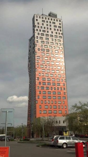 AZ Towen in April 2014 - The highest building in CZ