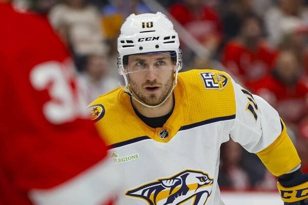 NHL: Nashville Predators at Detroit Red Wings