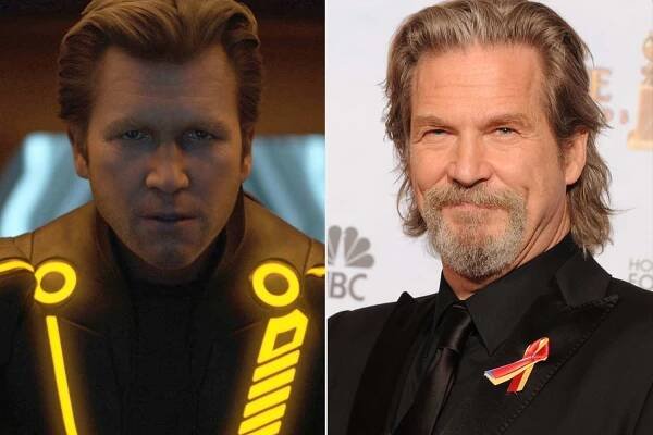 Jeff Bridges Tron - Legacy; Jeff Bridges winner of the Best Actor in a Motion Picture, Drama