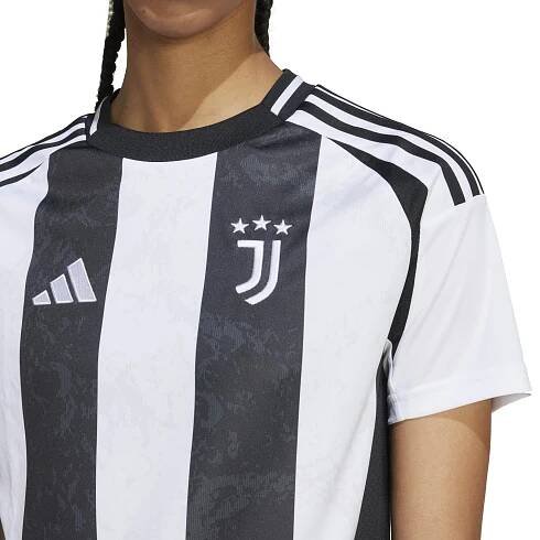 Dámský domácí fotbalový dres s krátkým rukávem adidas Juventus 2024/25