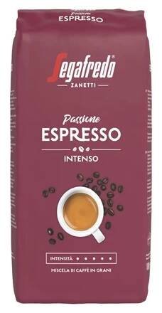 Segafredo Passione Espresso Káva zrnková 1 kg - Italské espresso, Zrnková, Káva, Čaj, káva, kakao, Trvanlivé
