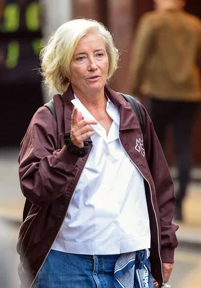 FOTO: Britská herečka Emma Thompson zestárla.