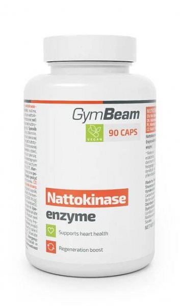 GymBeam Nattokináza enzym - 90 kaps.