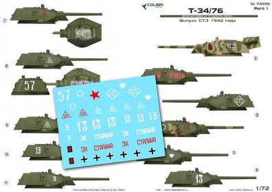 1:72 T-34/76 release STZ mod. 1942 Part 1