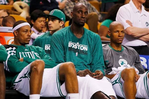 ray allen kevin garnett feud celtics big 3