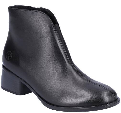 Krásné a elegantní kotníkové boty Remonte R8870-00 černá