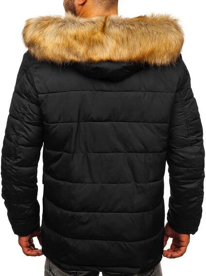 ZIMNÍ BUNDA PARKA TMAVĚ MODRÁ JK361 DENLEY_2XL EAN (GTIN) 5902970365064