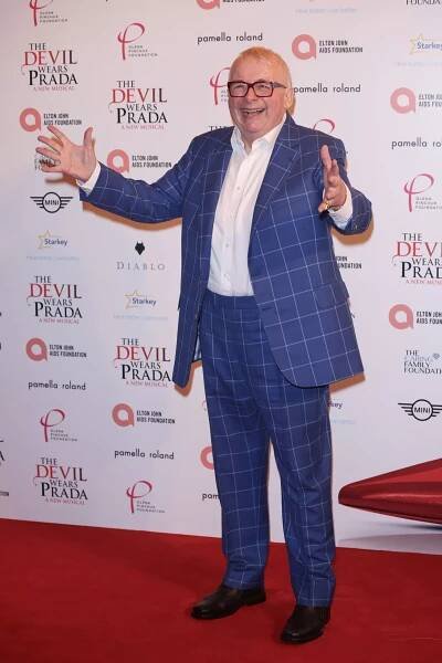 Christopher Biggins attends "The Devil Wears Prada: The Musical" World Premiere at the Dominion Theatre on December 01, 2024 in London, England. 