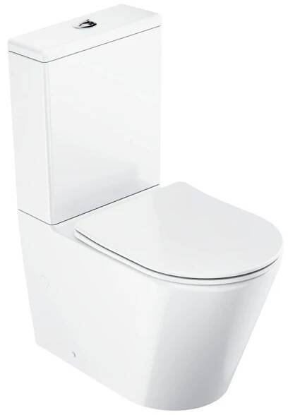 Wc s prkénkem softclose kombinovaný Ravak Elegant vario odpad X01872