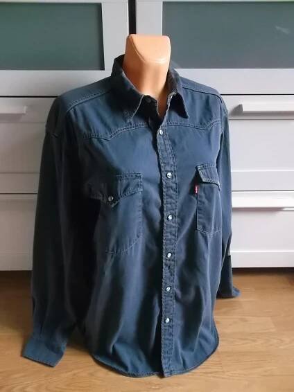 LEVIS - PÁNSKÁ RIFLOVÁ KOŠILE - 100% COTTON VEL. L - Oblečení, obuv a doplňky