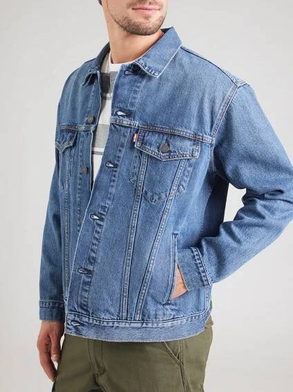 LEVI'S ® Přechodná bunda 'Relaxed Trucker Jacket'