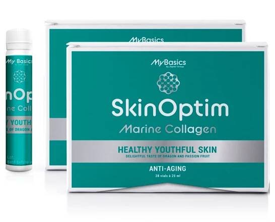 SkinOptim prémiový mořský kolagen s kyselinou hyaluronovou - kúra na 8 týdnů