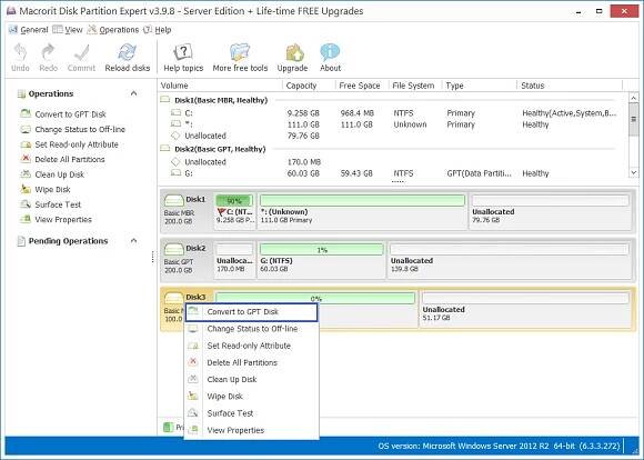 Macrorit Partition Expert Features