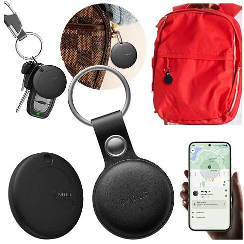 GPS lokátor MiTag MiLi ANDROID + přívěsek na klíče na batoh a klíče od psího zavazadla za 348.00CZK - Allegro