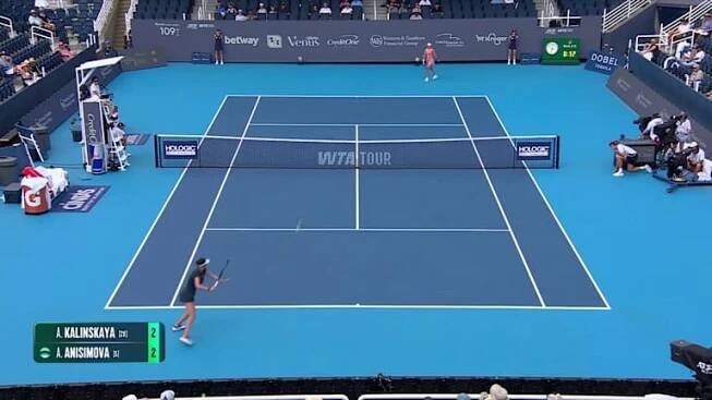 HIGHLIGHTS: Anna Kalinskaya halts Amanda Anisimova | 2025 Cincinnati 3R