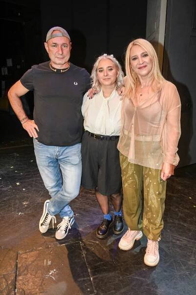 Autor muzikálu Tajemství Daniel Landa tradičně do společnosti nechodí v saku a kravatě. Vystačí si s džínami a tričkem. 