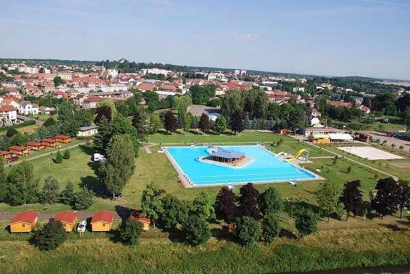 Kemp Areál koupaliště Chlumec nad Cidlinou - Kempy - Hradecko - Chlumec nad Cidlinou