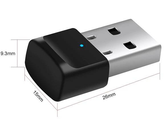 USB BT Transmitter 5.0 Audioadapter für Videokonferenzen und Anrufe, Plug and Play, mit allen Geräten kompatibel, einfach