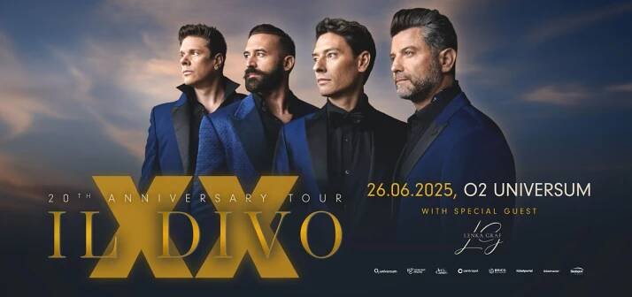 IL DIVO – XXth Anniversary Tour – O2 universum