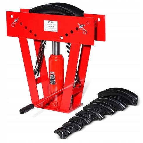 Obrázek produktu pro Hydraulická ohýbačka trubek 16T - Ohýbačka trubek - Ohýbačka pro přesné ohýbání trubek - ideální pro obrábění kovů