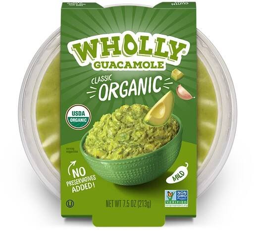Wholly guacamole classic organic 7.5 oz bowl.
