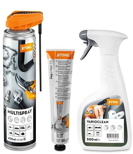 STIHL 07825168602 Care & Clean Kit FS Plus čisticí prostředky od 430 Kč