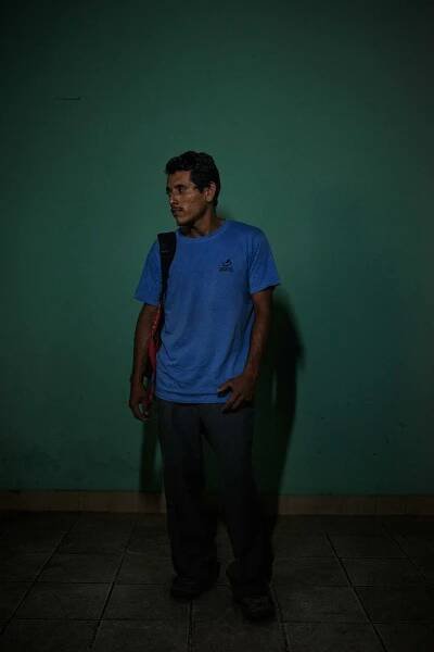 Edwin Alexander Mateo, 22, from Guatemala.