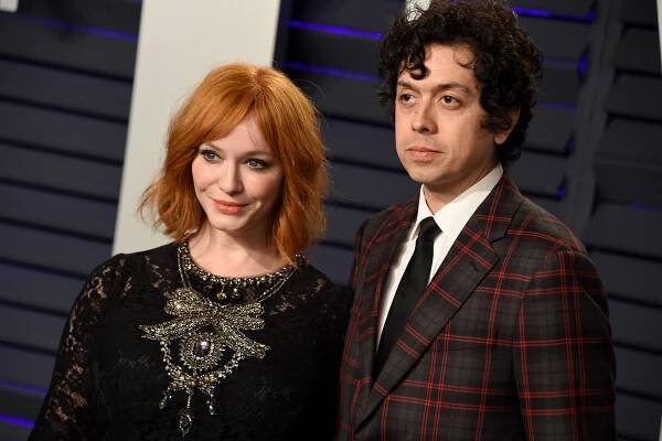 Christina Hendricks and Geoffrey Arend