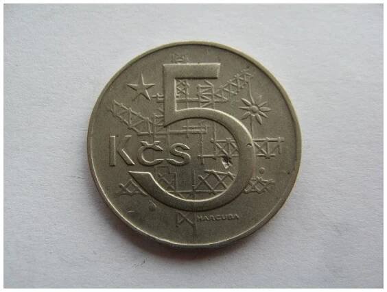 5 KORUNA 1968