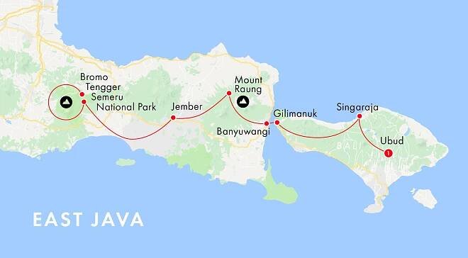 East java Map