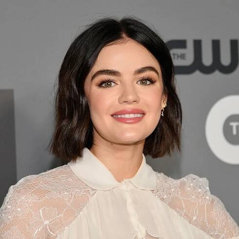 Lucy Hale Shares Childhood Portrait With Bob Haircut and Bangs — See Photo