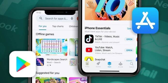 TikTok válcuje konkurenci. Toto jsou nejstahovanější aplikace z Google Play a Apple App Store