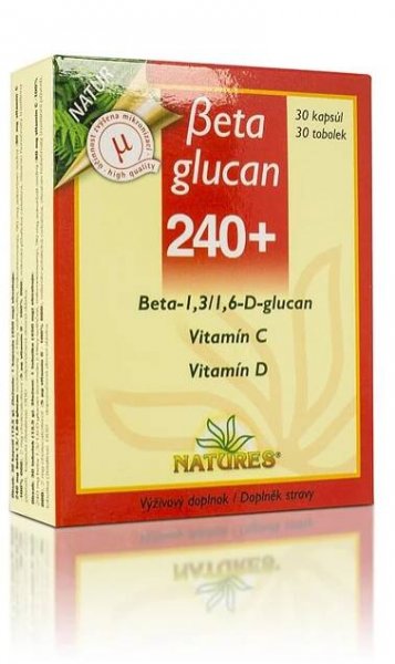 Beta glucan 240+ - 30 kapslí