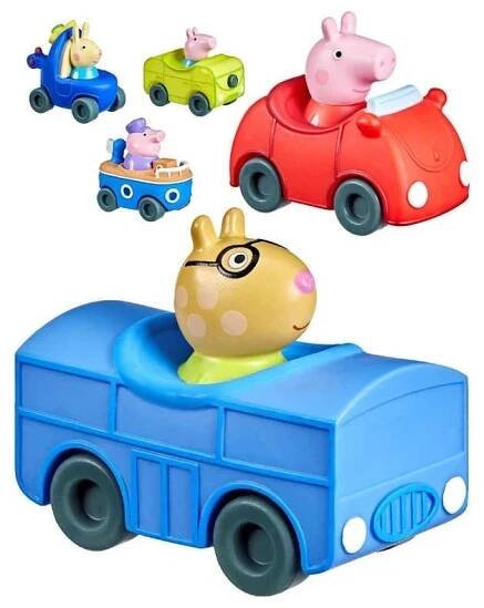 HASBRO Prasátko Peppa Pig autíčko mini vozítko s figurkou 5 druhů