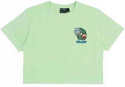 Zelené tričko Rick and Morty M