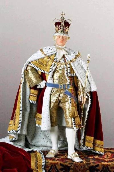 George III – Robes of state | Dedicated to duty and preserving England's honor.