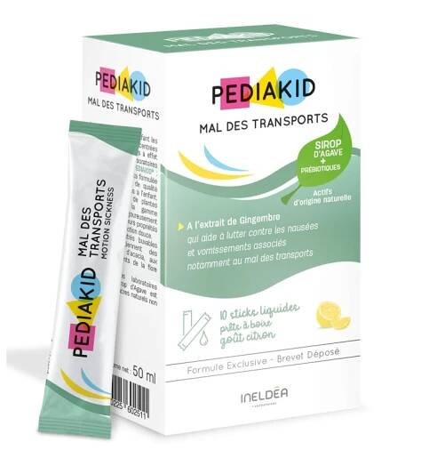 PEDIAKID®  Mal des transports : Liquid stick format