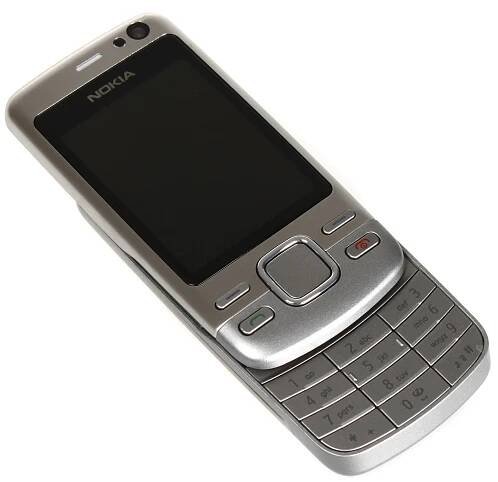 Nokia 6600i Slide stříbrný