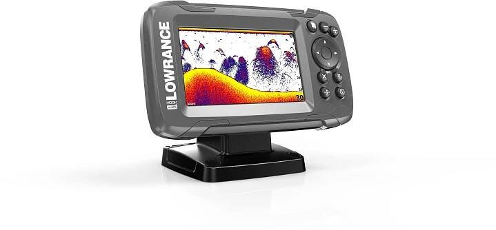 Lowrance HOOK2 4x GPS se sondou Bullet Skimmer