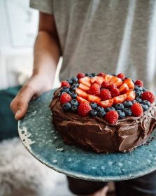 Narozeninový čokoládový dort - i pro vegany - Detox chutně