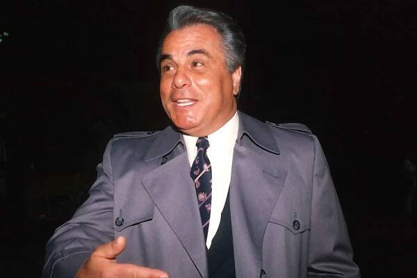 John Gotti on a street corner on January 20, 1987 in New York City.