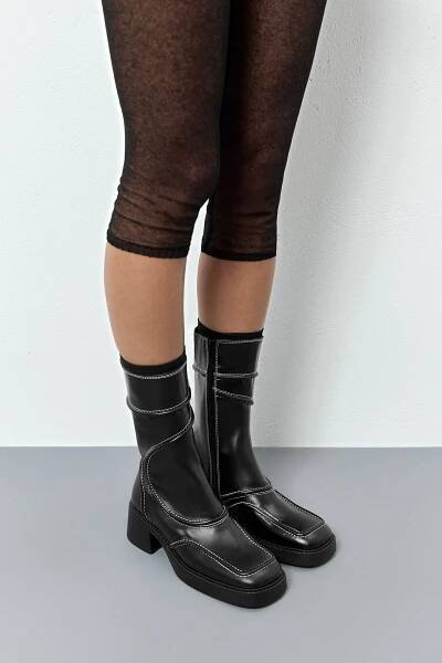 Malene Black Boots | Miista | Designed & Handmade in Europe