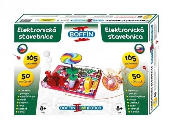 Elektronická stavebnica BOFFIN II 165 MOTION
