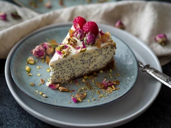 Pečený makový cheesecake – Máma peče doma