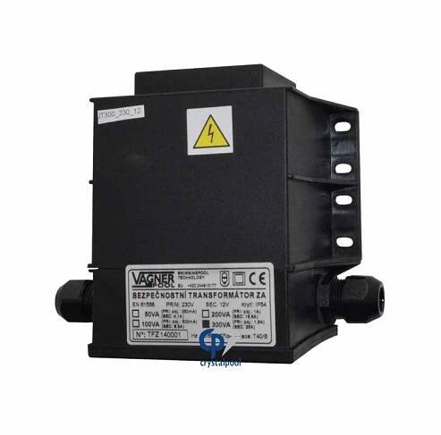 Bezpečnostní transformátor 100 W, zalitý 230 V/12 V - Crystalpool e-shop