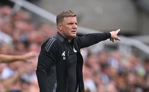 Newcastle United's Eddie Howe has not been contacted for England job